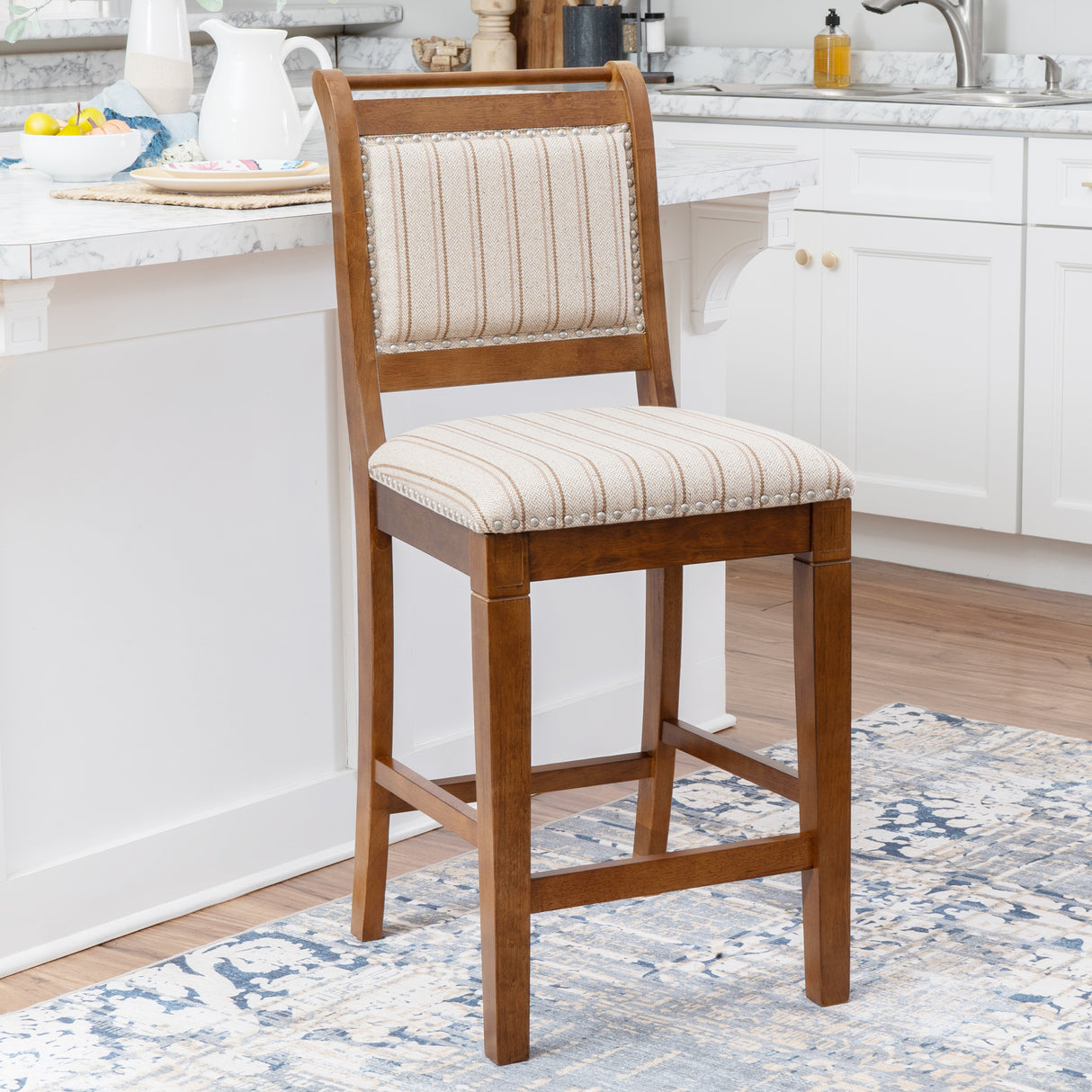 Emerson Upholstered Stool