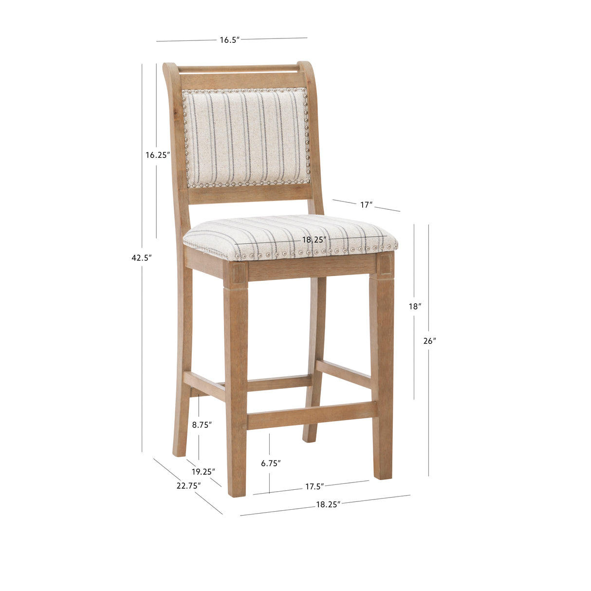Emerson Upholstered Stool