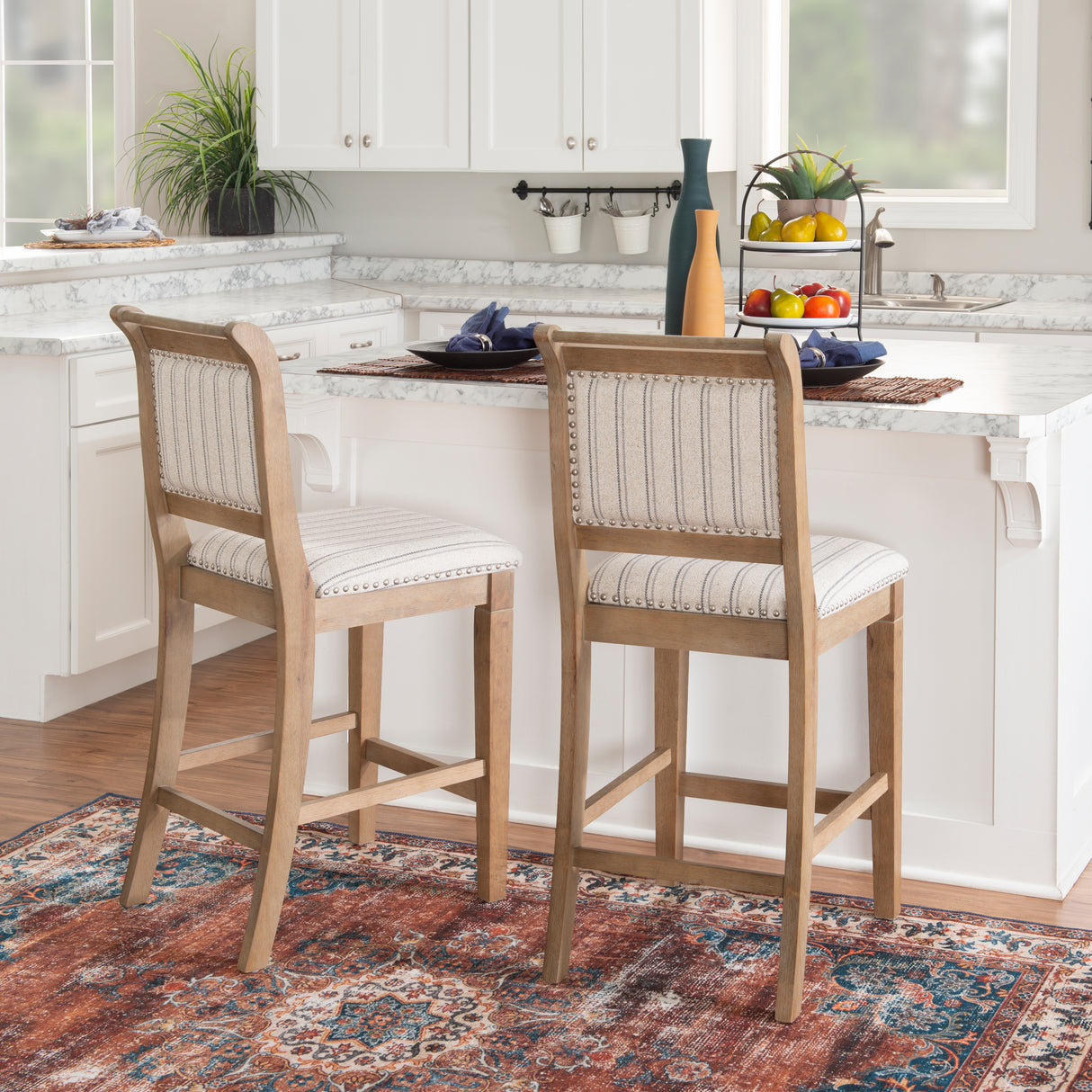 Emerson Upholstered Stool