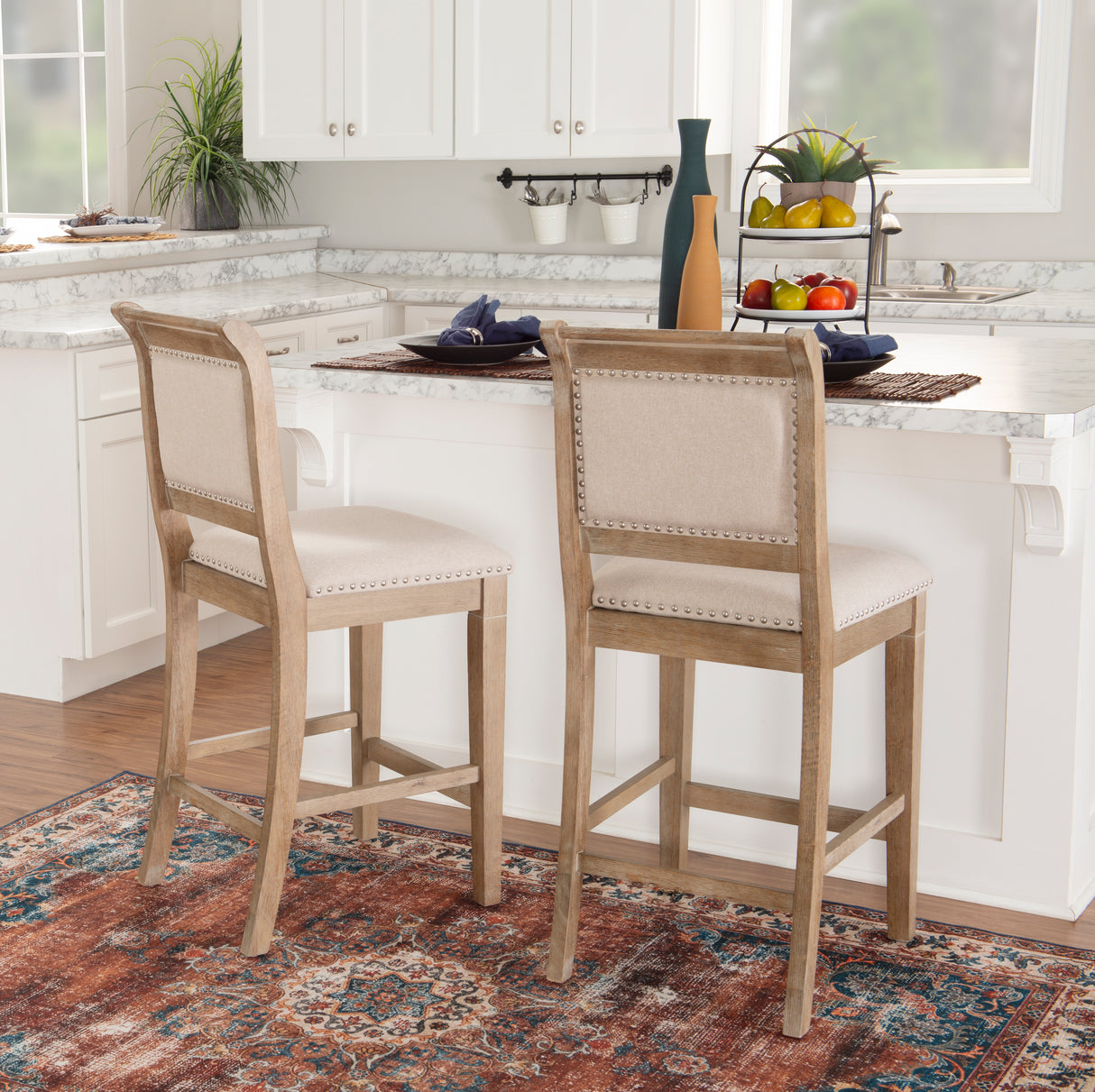 Emerson Upholstered Stool