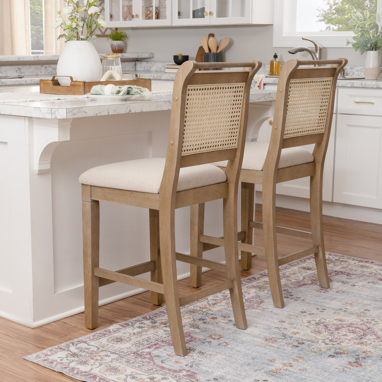 Emerson Upholstered Stool