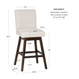 Cohen Swivel Stools (Set of 2)