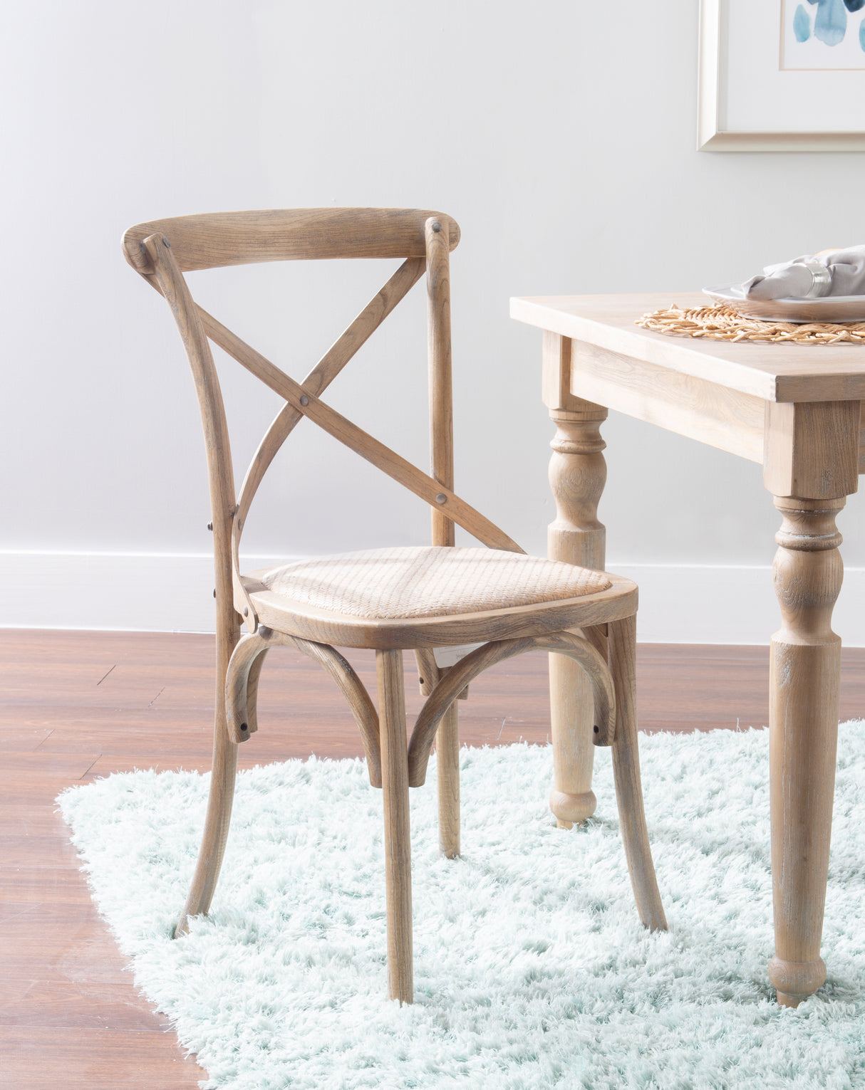 Hyde Gray Wash Bentwood Chair (Set of 2)
