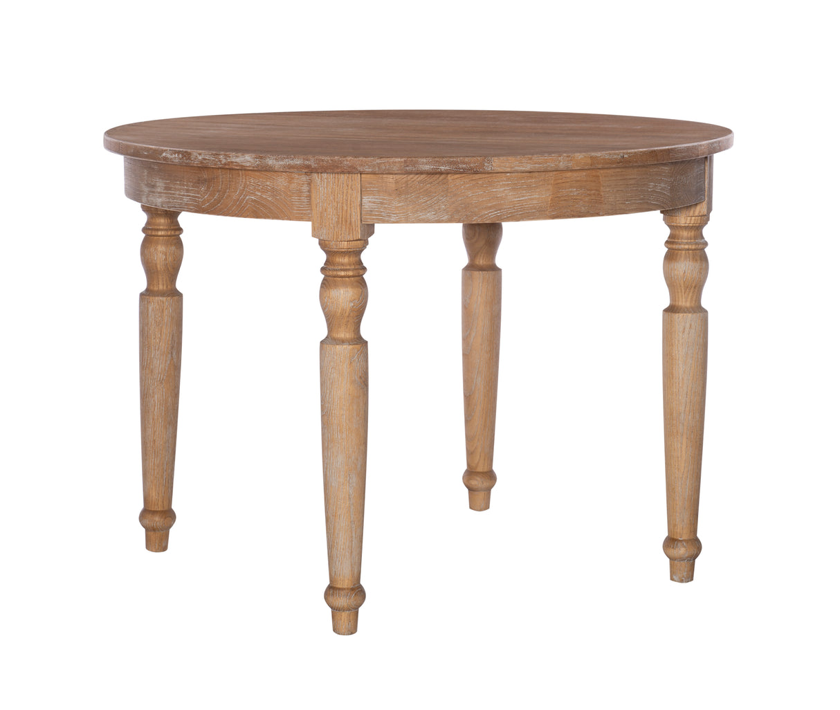 Shiraz 5PC Set Round Table 4 Oval Chairs