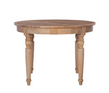 Shiraz 5PC Set Round Table 4 Oval Chairs