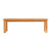 Cannon 5PC Outdoor Dining Set with Benches