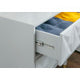 Geo 2-Drawer Texture Nightstand