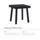 Alora Aluminum Outdoor 3PC Chat Set