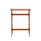 Boone Oak Blanket Rack