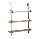 Wilder Black Metal Wall Shelves