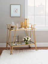 Ellie Metal Bar Cart