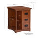 Mission Gray Side Table