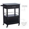 Mitchell Cart With Granite Top