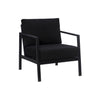 Alora Outdoor Aluminum Black Armchair