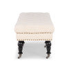 Isabelle Linen Bench 62In
