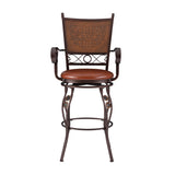 Beatrix Big And Tall Armed Stool