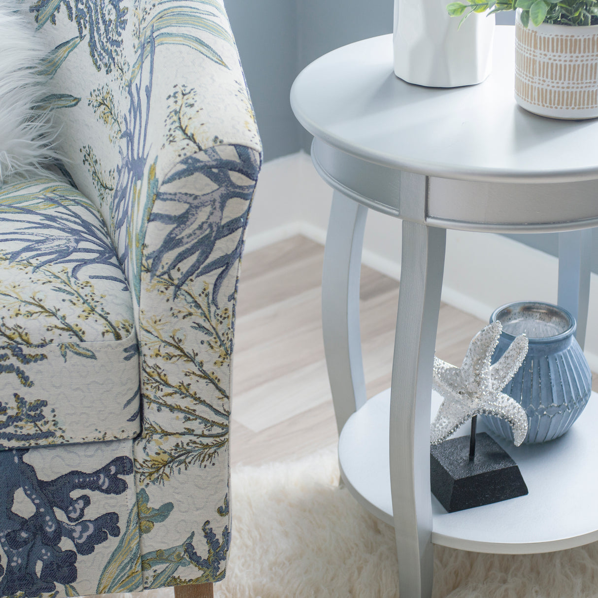 Rainbow Round Side Table