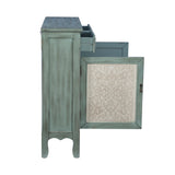 Clancy Antique Blue And White Console