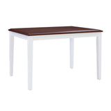 Harrison Cherry And White 5Pc Dining Set