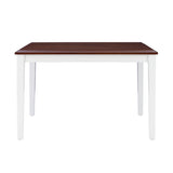 Harrison Cherry And White 5Pc Dining Set