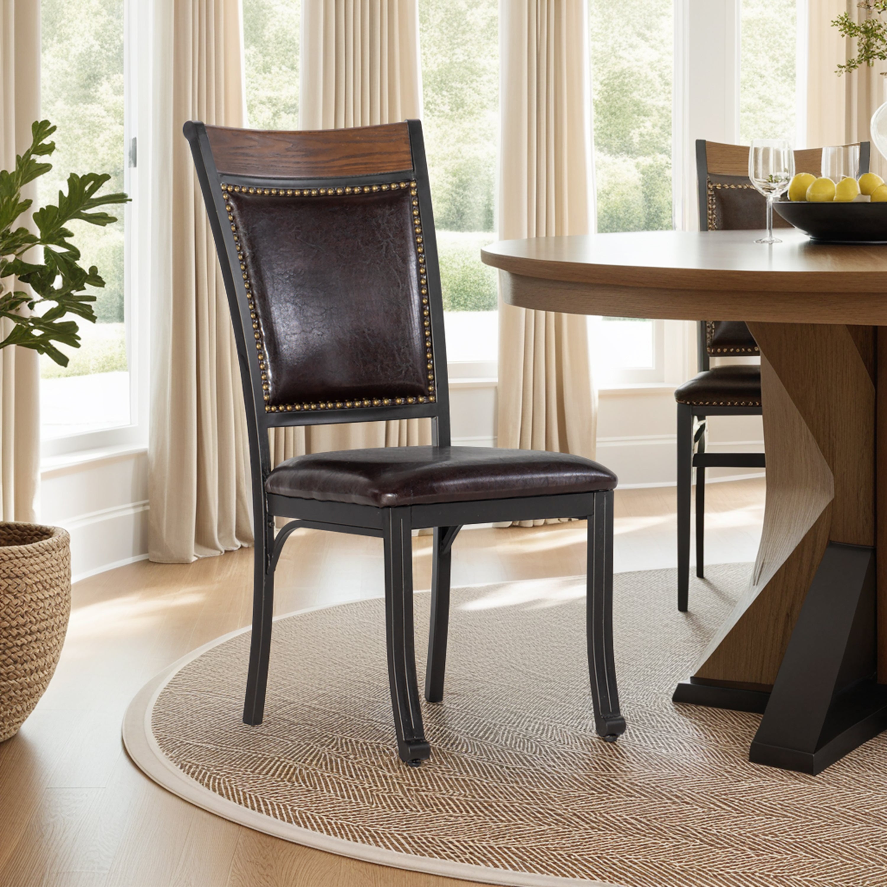 Linon Home Decor Franklin Side Chair