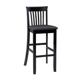 Torino Mission Back Stool
