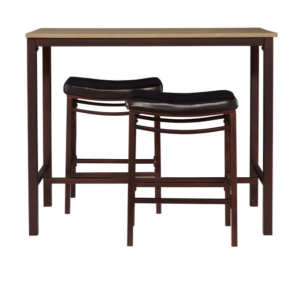 Betty Faux Marble 3 Piece Faux Leather Set
