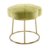 Flower Vanity Stool