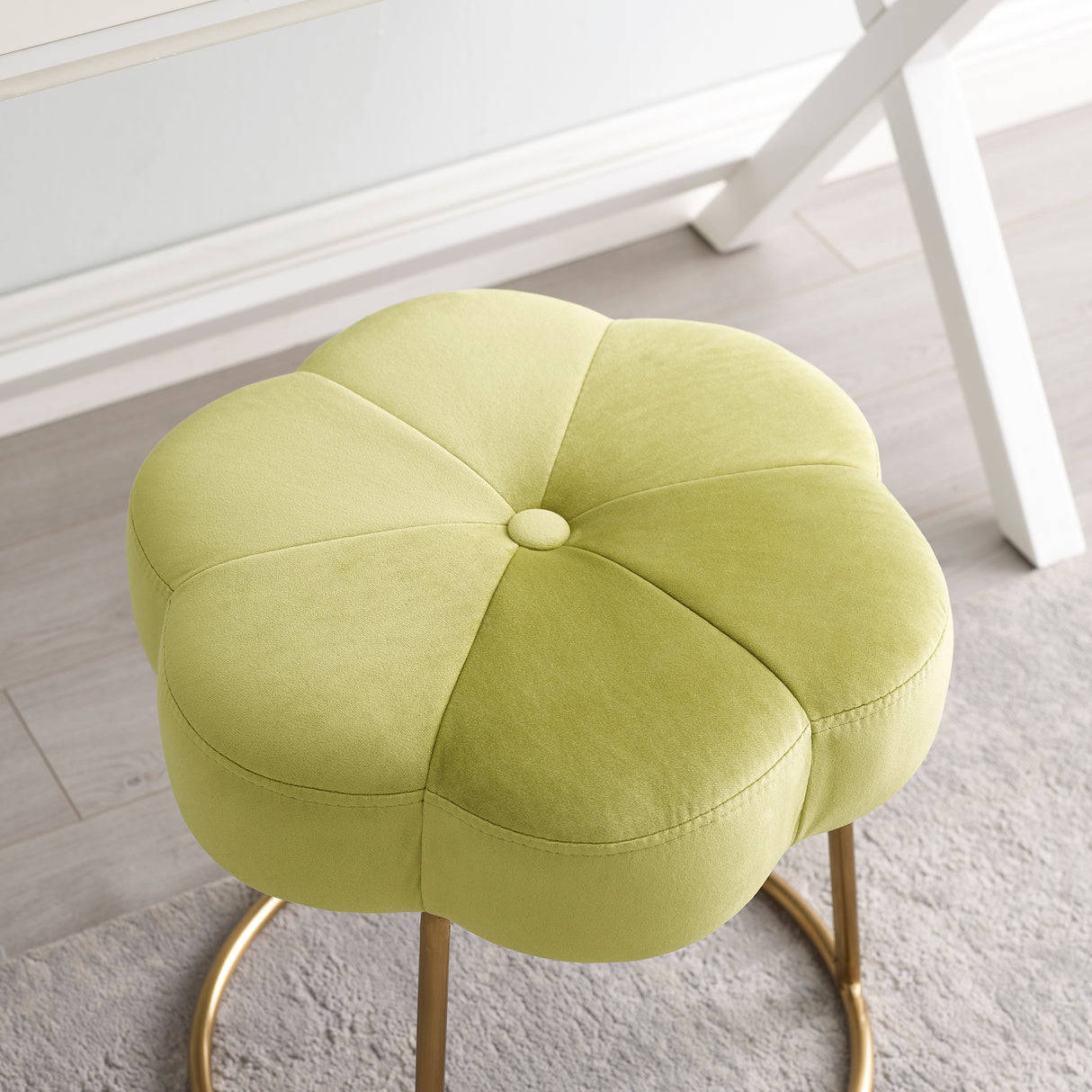 Flower Vanity Stool