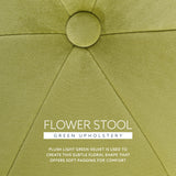 Flower Vanity Stool