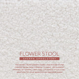 Flower Vanity Stool