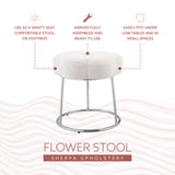 Flower Vanity Stool