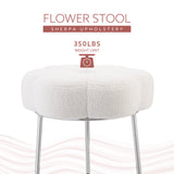 Flower Vanity Stool