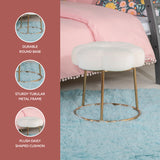 Flower Vanity Stool