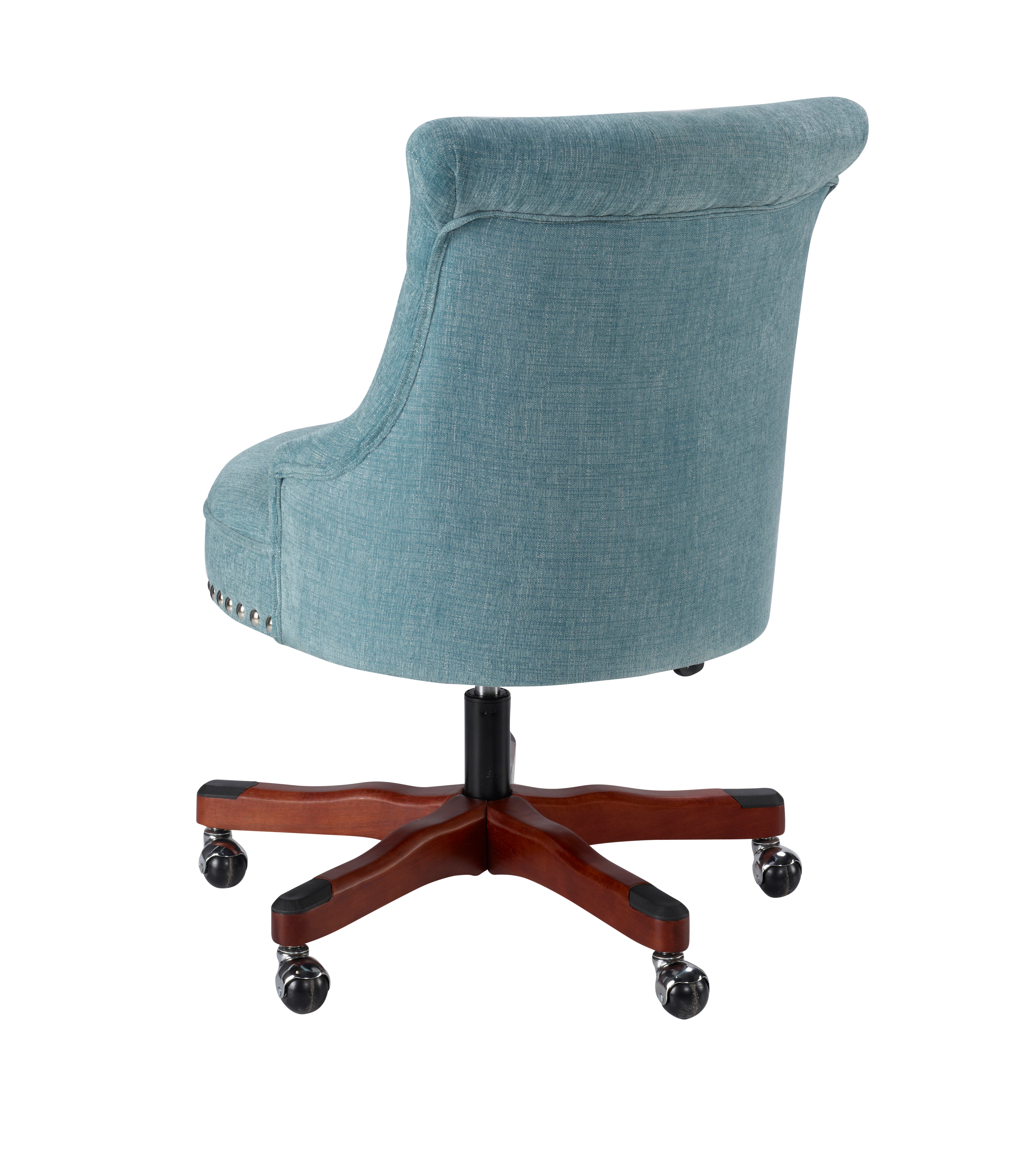 Linon Home Decor Sinclair Fabric Office Chair - Thumbnail 3