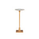 Averi Sandy Marble Gold Adjustable Drink Table