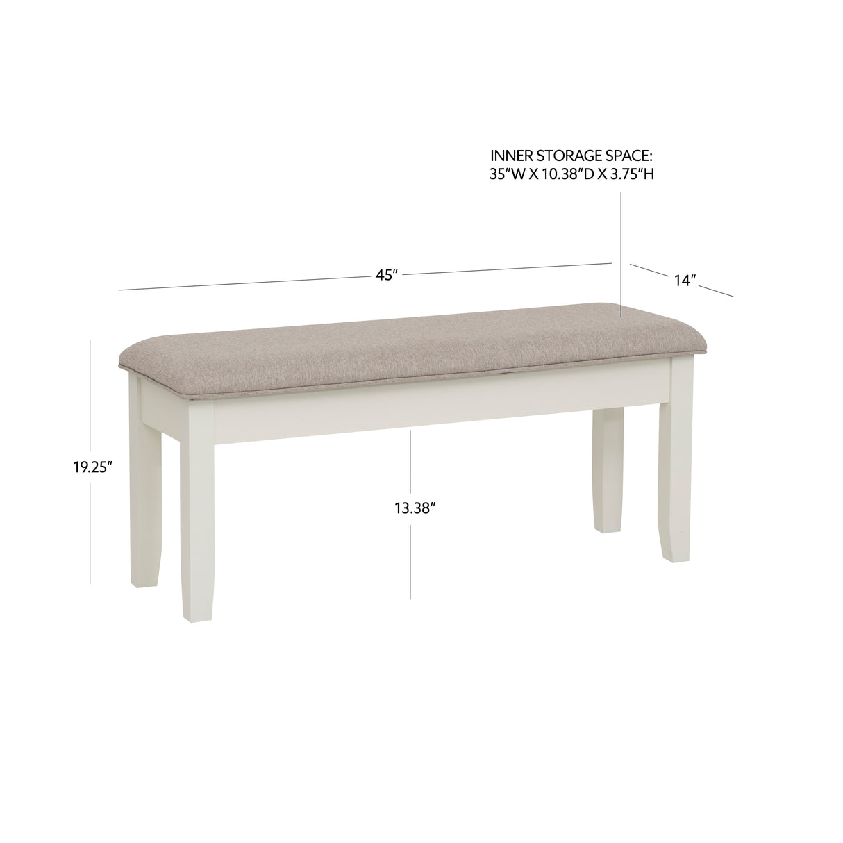 Jane Brown Storage Bench