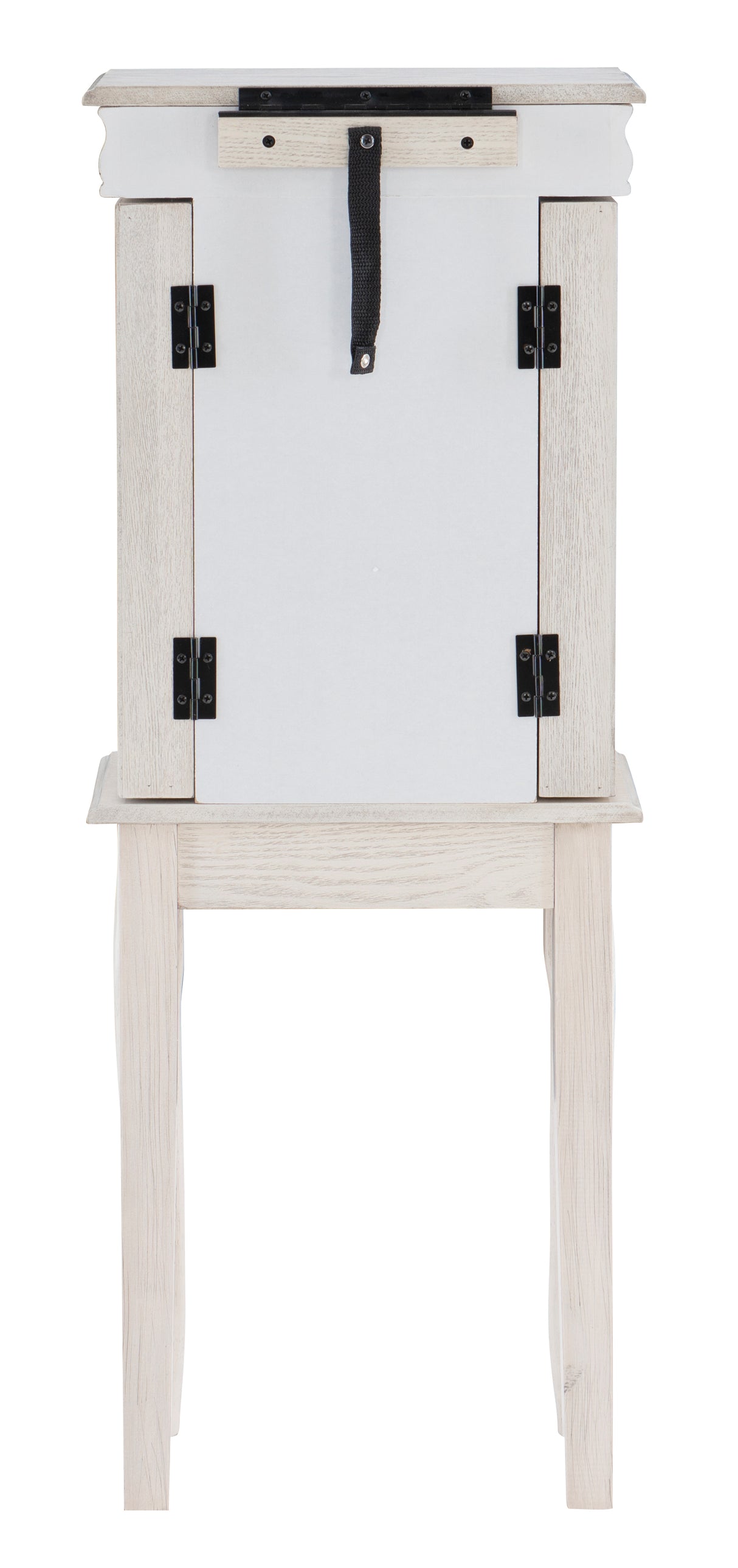 Kellie Off White Jewelry Armoire