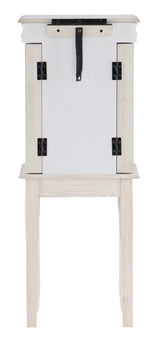 Kellie Off White Jewelry Armoire