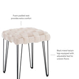 Neva Square Ottoman Stool