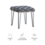 Neva Square Ottoman Stool