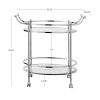 Chrome Service Cart