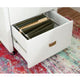 Peggy White File Cabinet