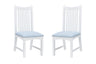 Andy Black Upholstered Chair (Set of 2)