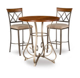 Hamilton 3 Piece Pub Set with Stationary Stools