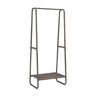 Claira Pewter Clothing Rack Short