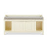 Shirley Antique White Storage Bench