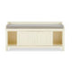 Shirley Antique White Storage Bench