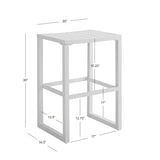 Alora Aluminum Barstool