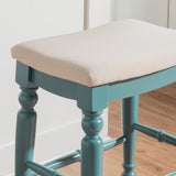 Marino Antique Backless Bar or Counter Stool
